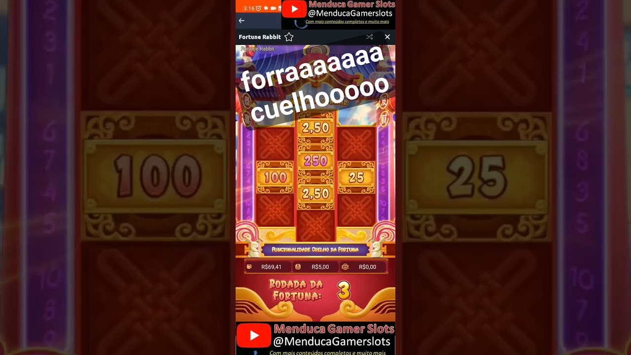 Forrinhaaa no Coelho #fortunetiger  #fortune rabbit #fortune ox #youtube #forra nos slots #max win