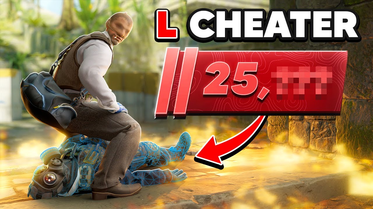WE BROKE A RED RANK CHEATER...