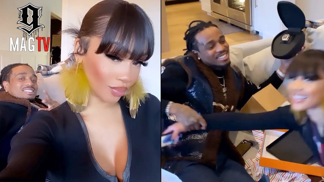 Saweetie удивляет своего «парня» Куаво часами Richard Mille за 300 тысяч долларов!⌚️