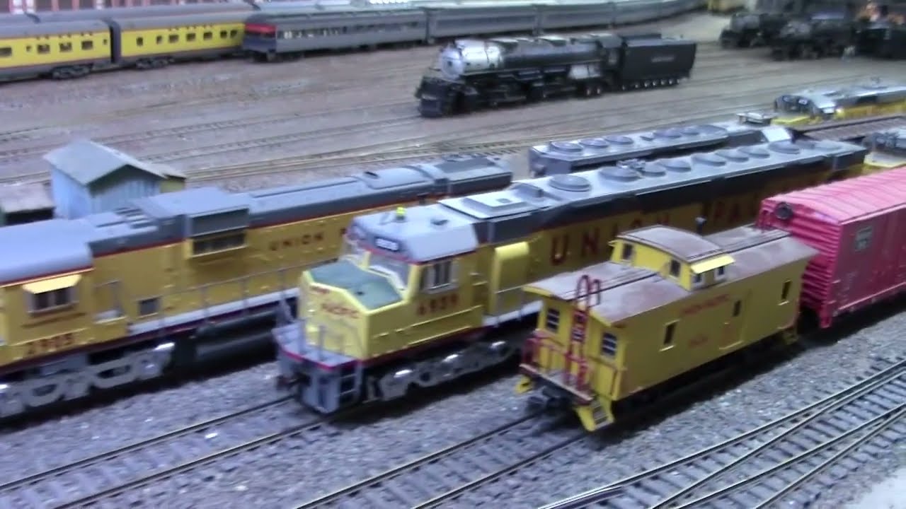 Model Trains   Union Pacific   Wyoming Division  1950+    Long Version