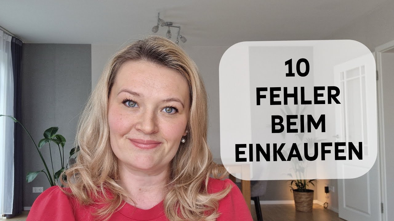 Die 10 teuersten FEHLER beim LEBENSMITTELNEINKAUF