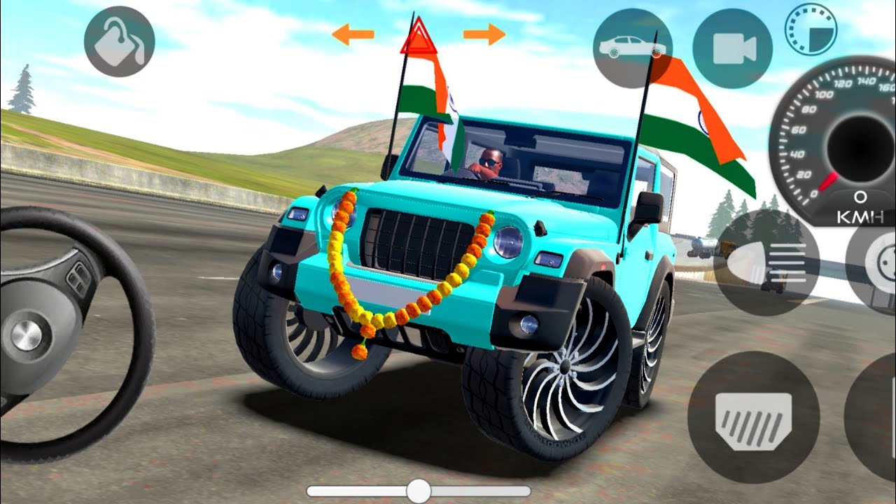 modified mahindra thar car games: indian cars (gadi bala game) -car game android gameplay 2026