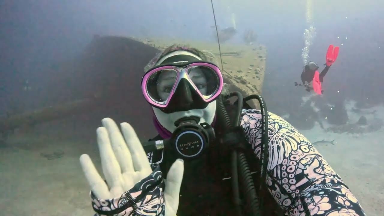 We Swam Through a Sunken Ship 😳 | Hilma Hooker, Bonaire