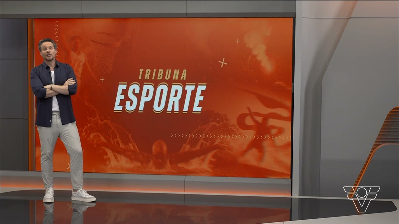Abertura e encerramento do Tribuna Esporte em novo estúdio | 09/03/2026