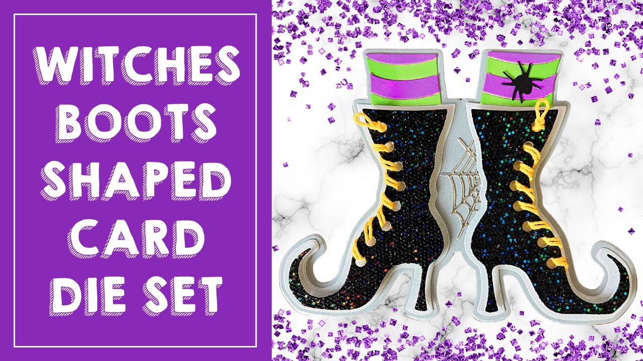 Stamps of Life Flash Sale! Witch Boot Fold-it Dies, Fall Circle Drop-in Dies With Web & Scarecrow