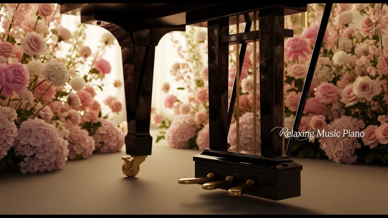 Gentle Piano Music for Midnight Calm and Silence 🌙 Relaxing Instrumental Piano Flow