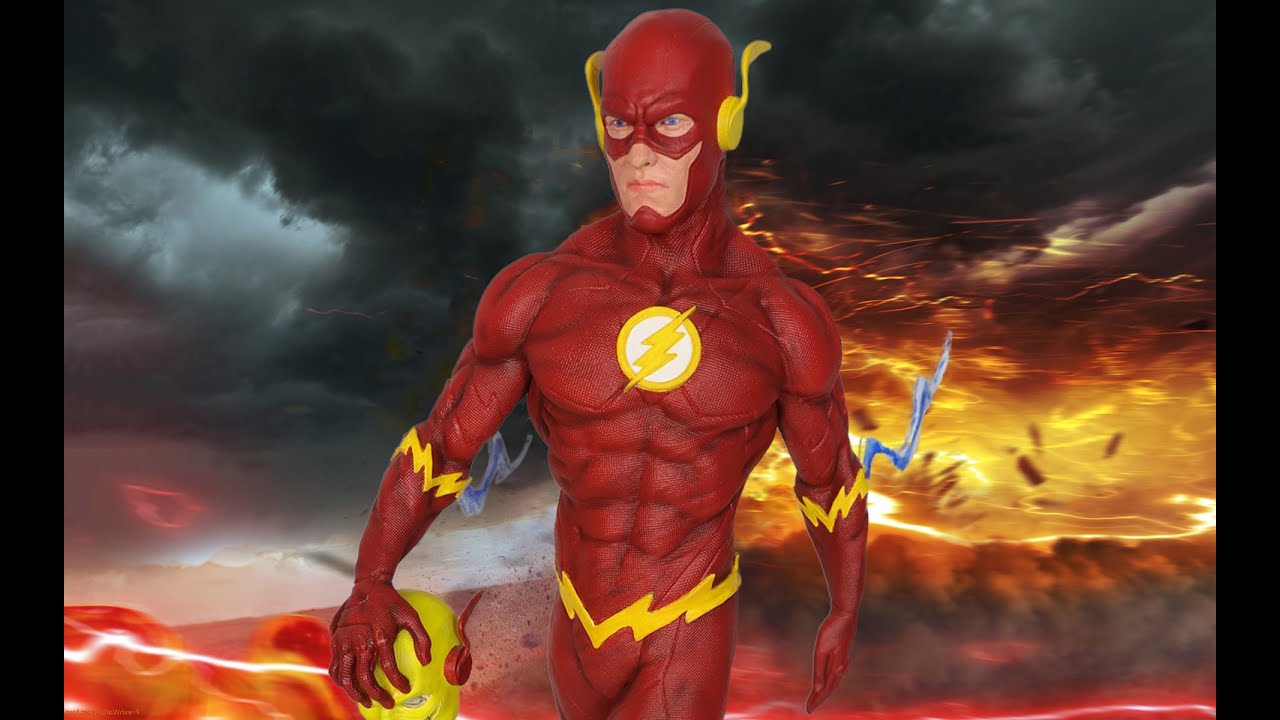 FLASH - 3D Printed Model - How to Paint