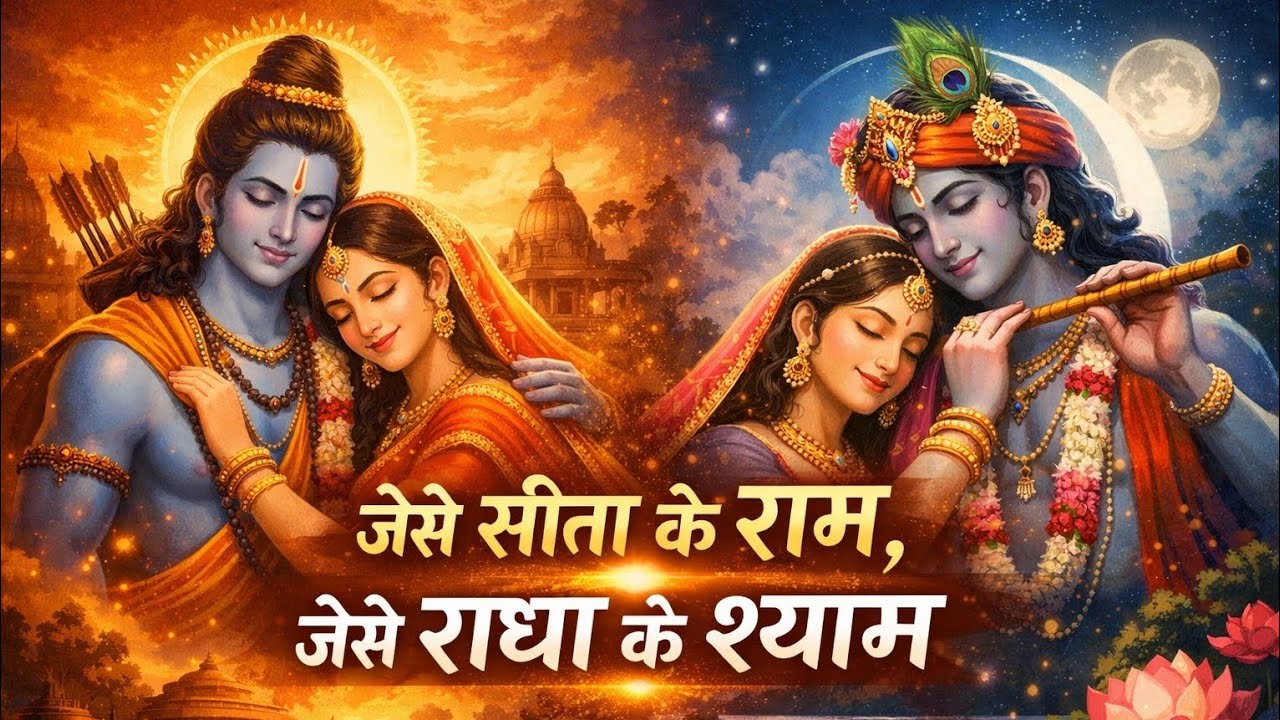 Most Beautiful Ram Krishna Bhajan | जैसे सीता के राम जैसे राधा के श्याम | New Bhajan 2026 | Song 