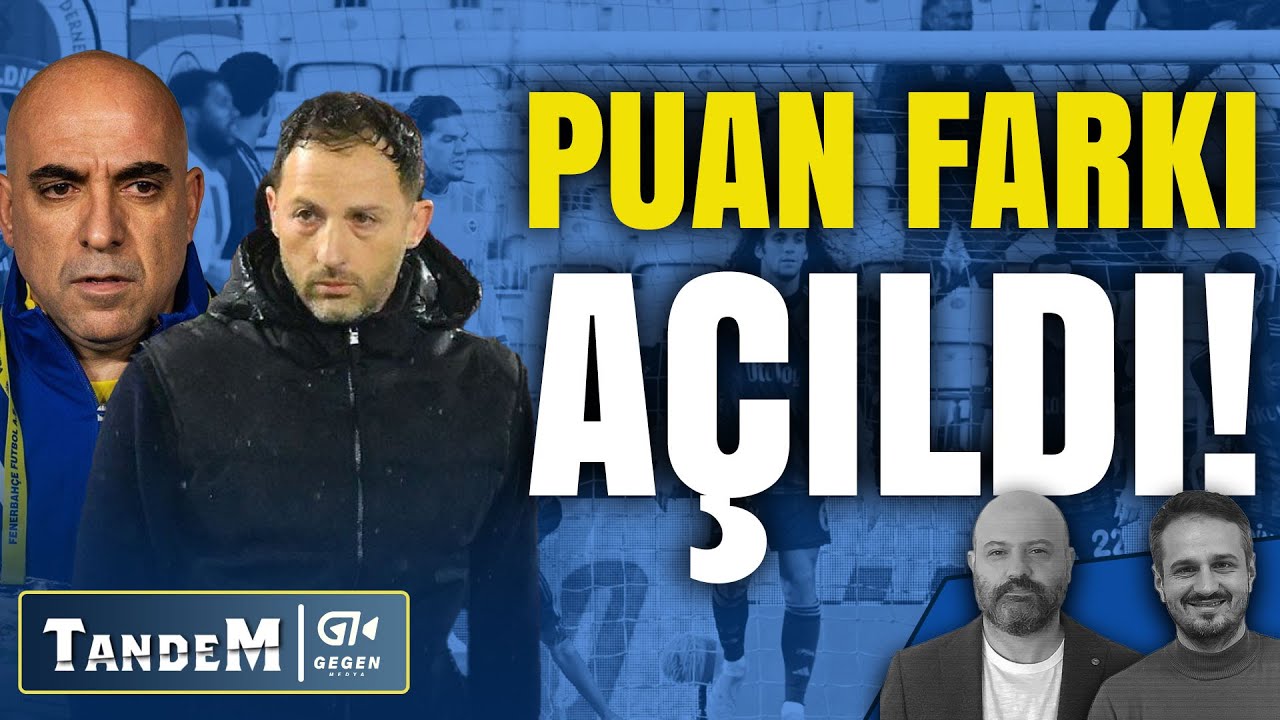 ANTALYASPOR 2-2 FENERBAHÇE, ÜST ÜSTE PUAN KAYIPLARI, SAKATLIKLAR, TEDESCO, ZEKİ MURAT GÖLE