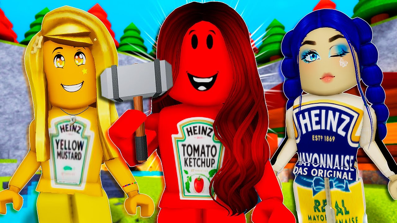 KETCHUP, MOSTARDA E MAIONESE no MARRETÃO! - ROBLOX
