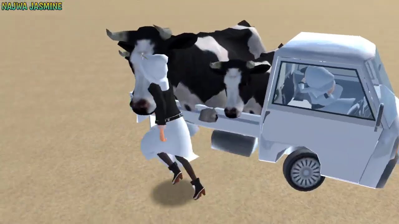 Haah.😱 Yuta Mio Beli Sapi Kurban Raksasa Untuk Kurban Hari Raya Idul Adha | Sakura School Simulator