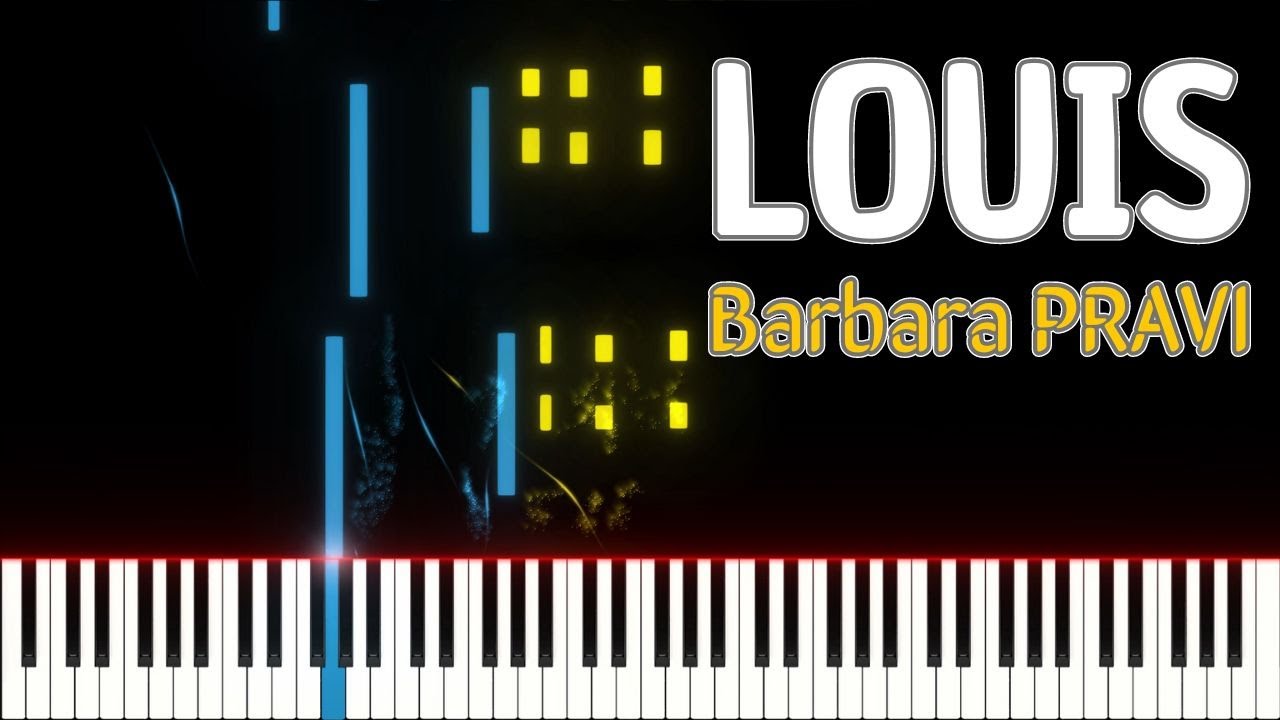 Louis Barbara PRAVI (Piano Tutorial) #pianotutorial