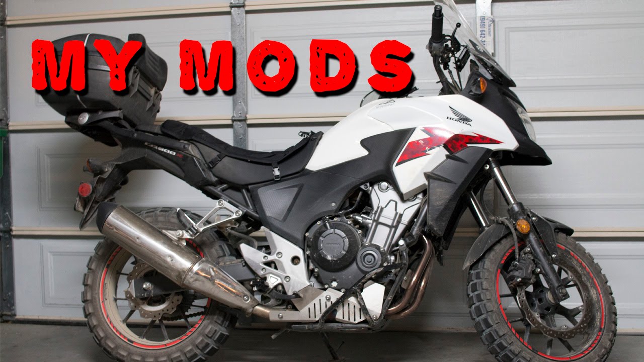 My Mods-Honda CB500x
