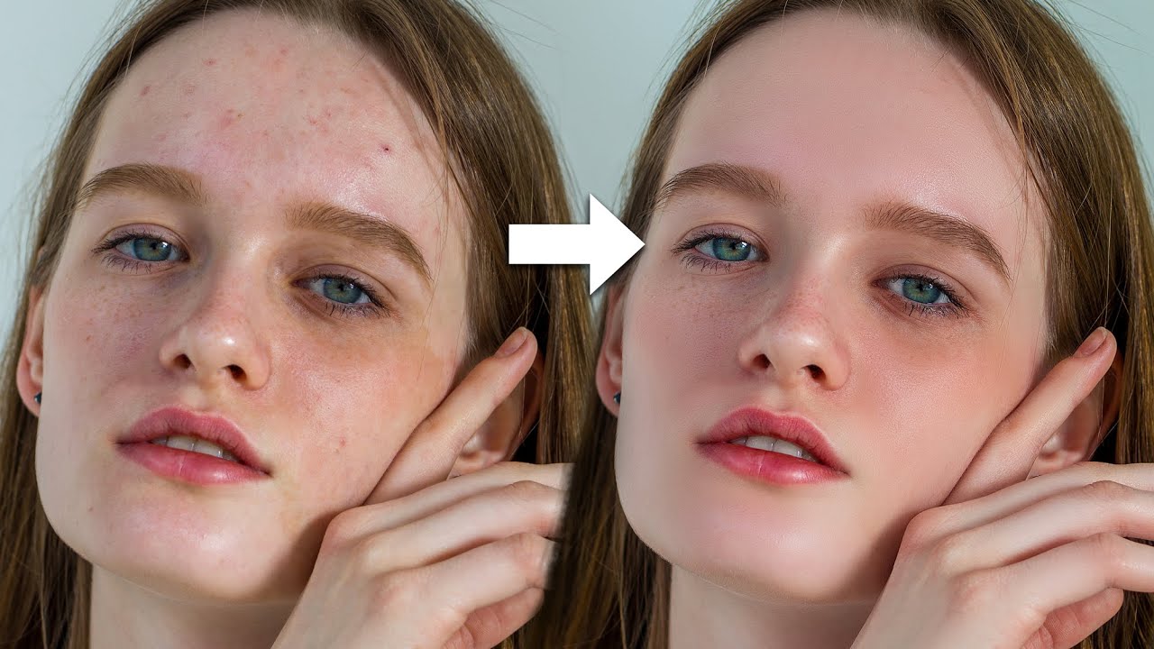 Урок по ретуши кожи высокого класса в Photoshop (Farazpsd)