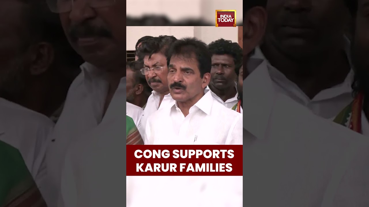 #KCVenugopal: #Congress Provides Aid to Victims of #KarurStampede in #TamilNadu | #indiatoday