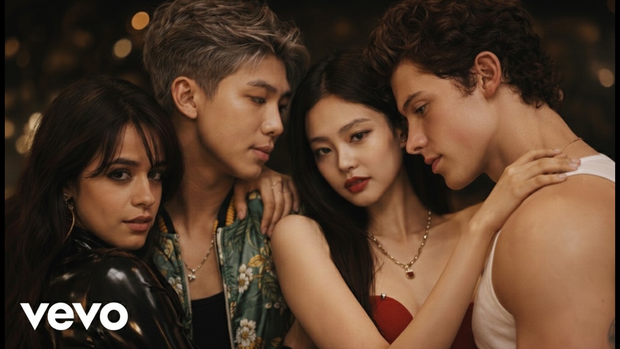 Camila Cabello,Shawn Mendes- Midnight Senorita (ft.Jennie,RM ) Official MV|Valentine Specials