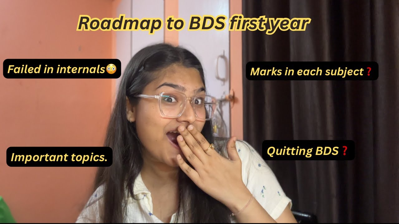 Did i*fail*in my 1st BDS exams❓Roadmap to BDS first year😳