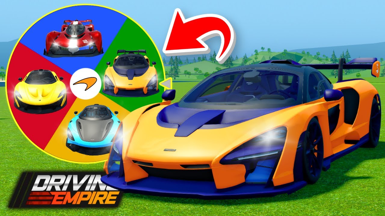 Driving Empire, но WHEELSPIN выбирает ваш McLaren!