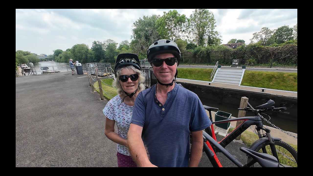 Cycling the Maidenhead to Windsor towpath