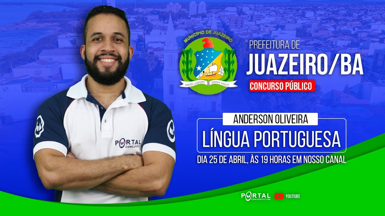 CONCURSO PREFEITURA DE JUAZEIRO/BA: LÍNGUA PORTUGUESA @CursosdoPortal