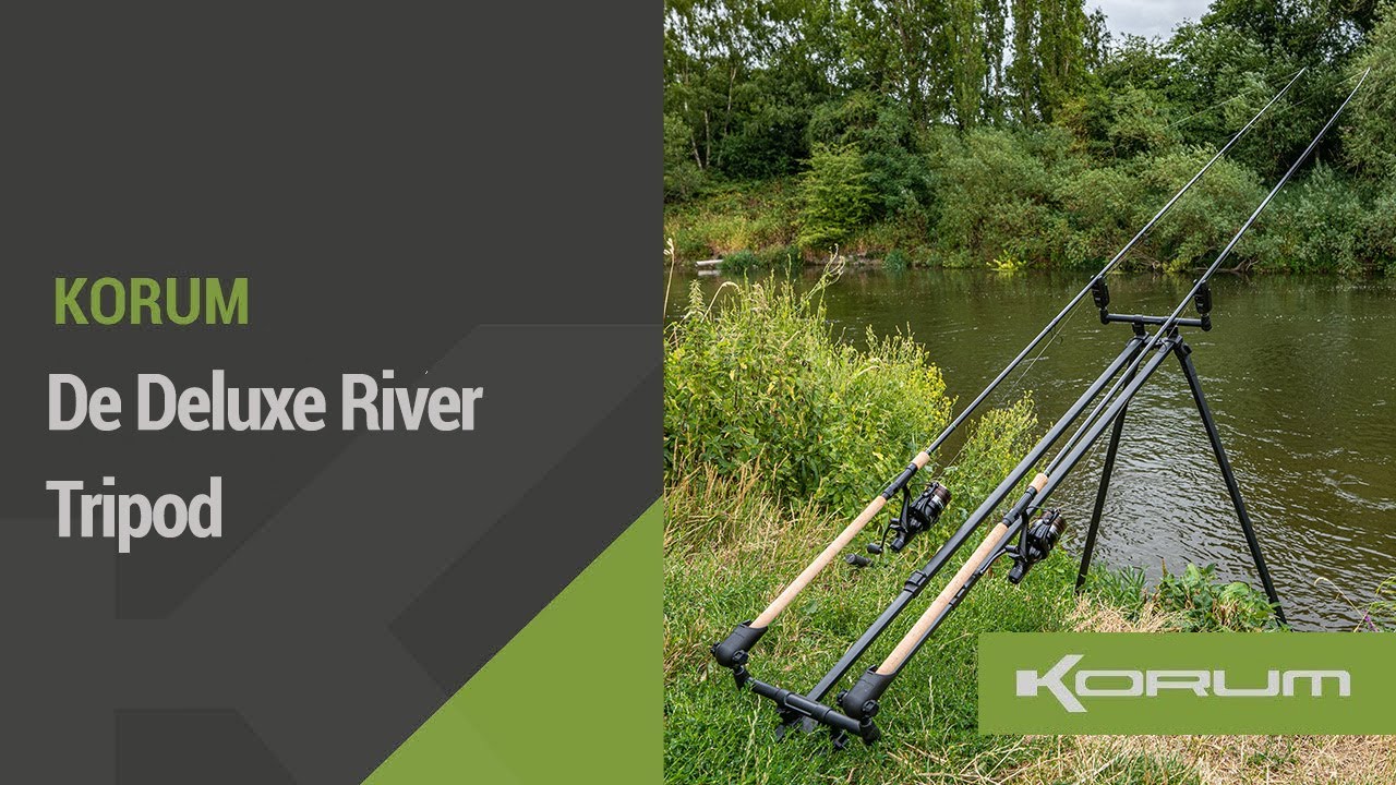 De Deluxe River Tripod - #Korum #Barbeel #karper