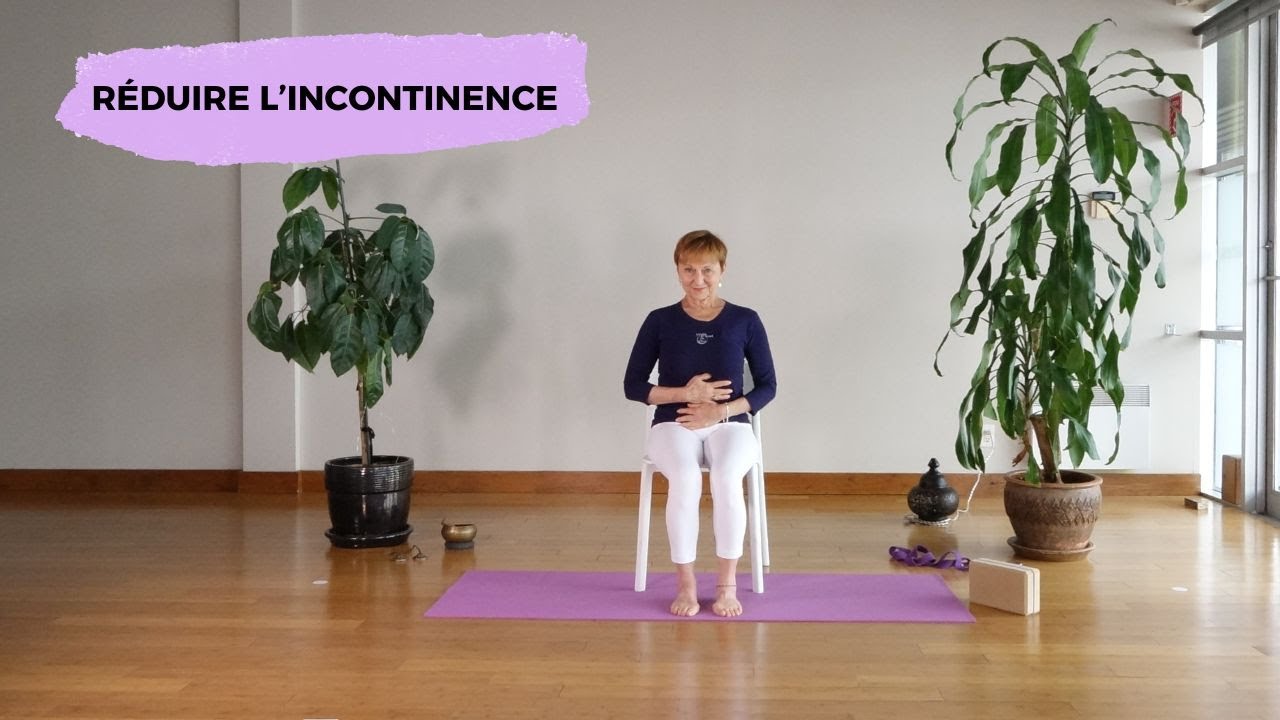 Réduire l’incontinence grâce au yoga sur chaise | YOGA TOUT (Français)