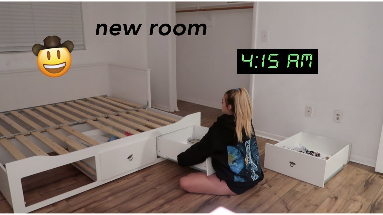 moving into my new room