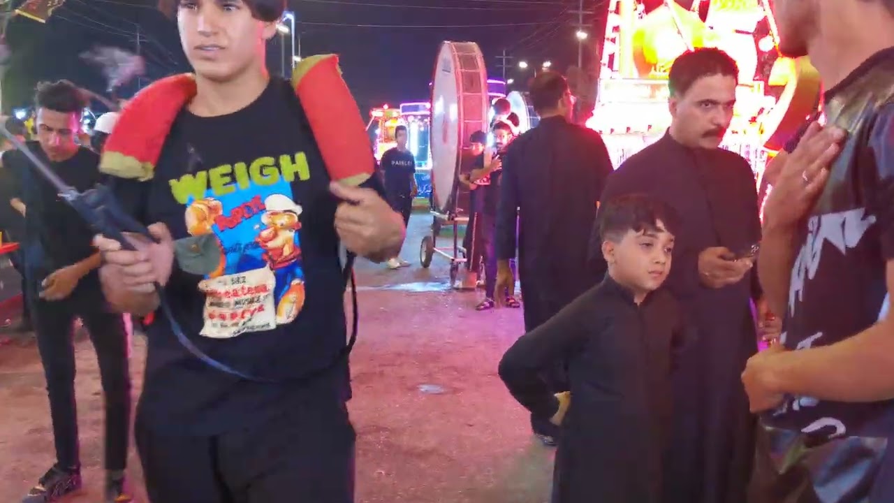 موكب الزهراء البتول عليها السلام محرم ١٤٤٦هــ ميسان حي الزهراء ع