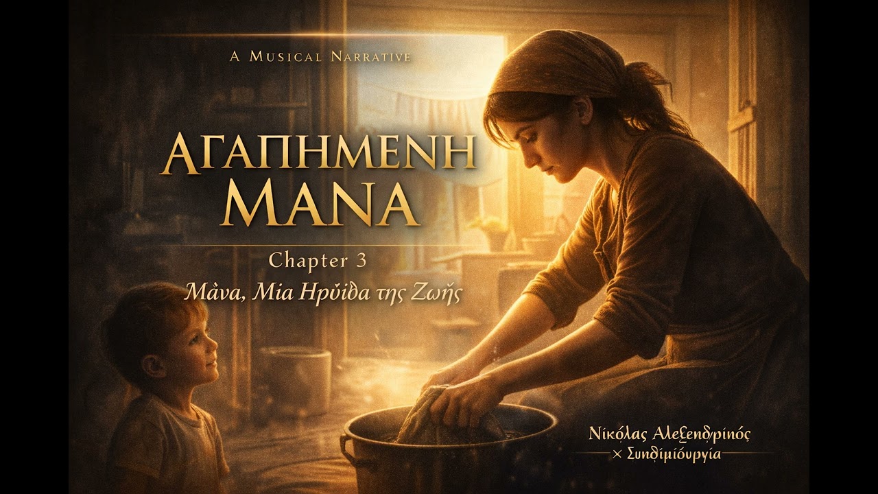 '' ΑΓΑΠΗΜΕΝΗ ΜΑΝΑ '' Chapter 3  Μια Ηρωίδα της Ζωής ©Ποίηση - Μελοποίηση ΝΙΚΟΛΑΣ ΑΛΕΞΑΝΔΡΙΝΟΣ