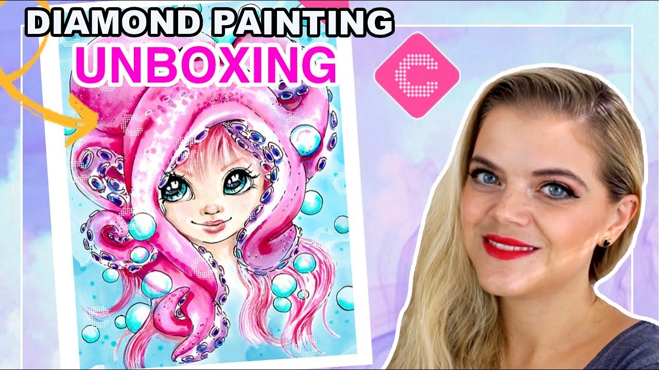 DIAMOND PAINTING UNBOXING 🥰 Carat.art +RABATTCODE