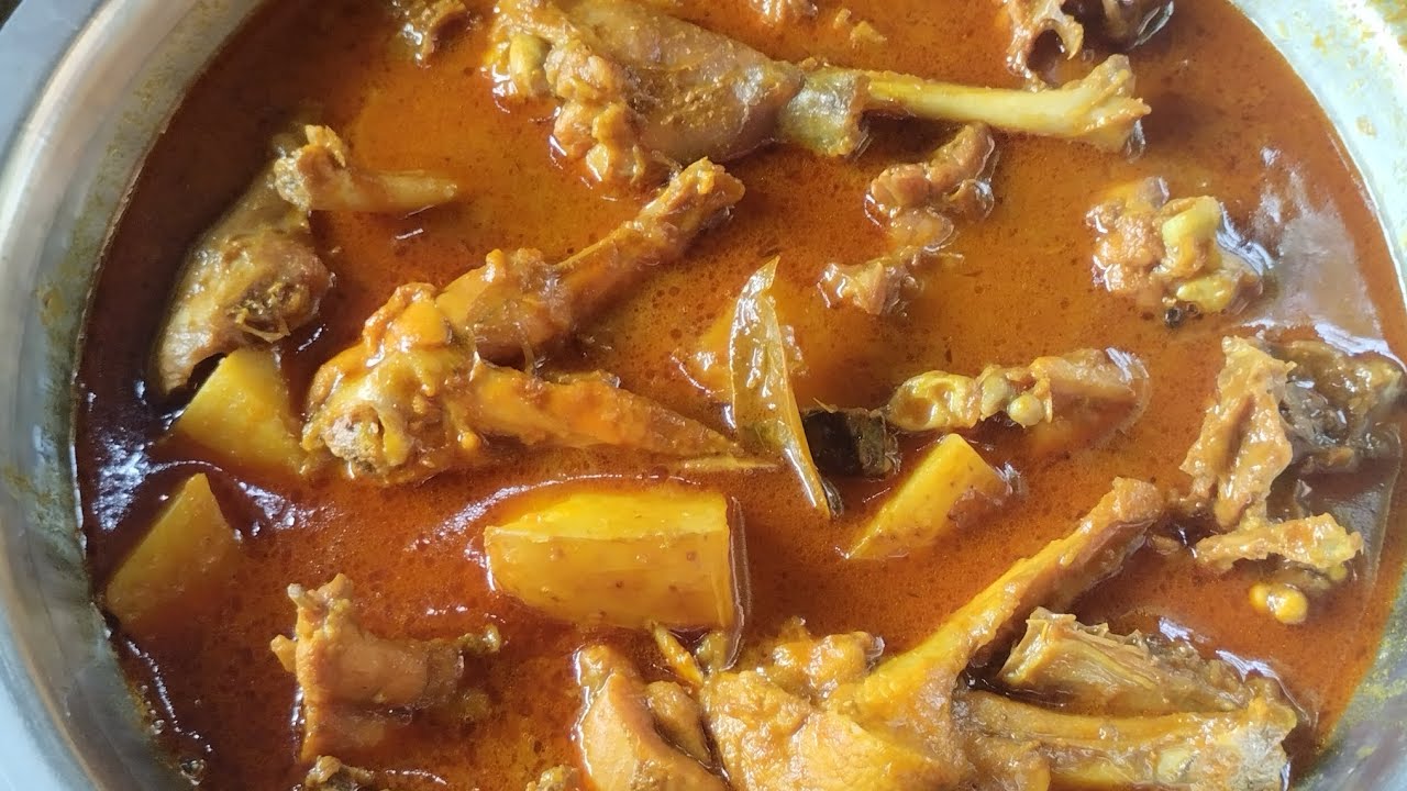 খুবই মজার বাড়ির দেশি মোরগ রান্নার রেসিপি। 