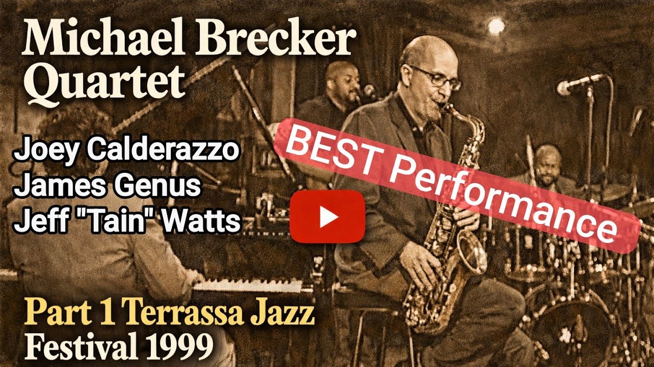 Michael Brecker Quartet🔝🔝 Terrassa Jazz Festival 1999 Part 1