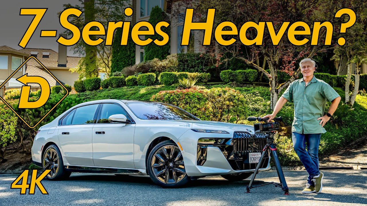 BMW 760i xDrive 2023 года полон роскоши и технологий