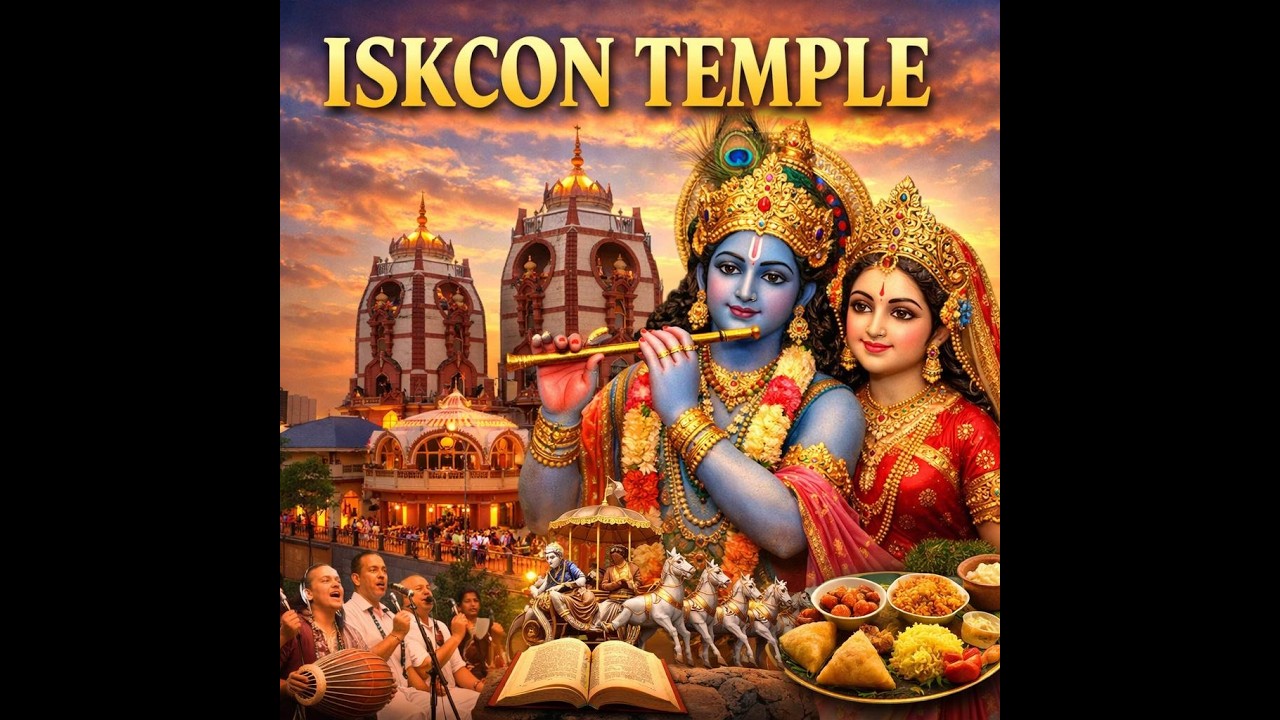 Iskon Temple : Place Of Peace