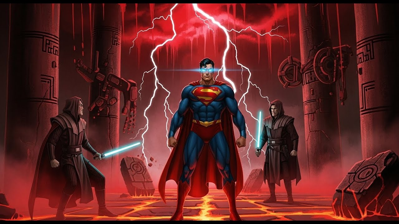 what if Superman Landed on Star Wars Galaxy instead of Earth?