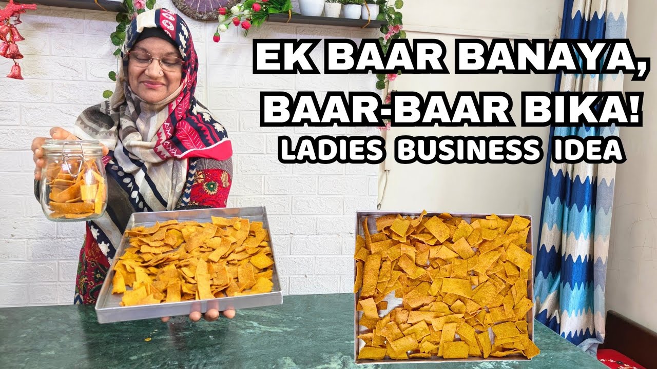 Chai, Breakfast, Munching – Har Time Hit Snack 🔥 | Ladies Home Business Idea