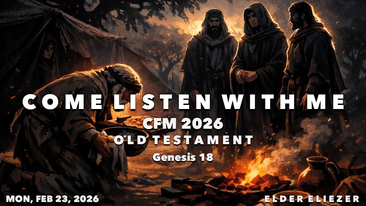 Week 9 Day 1 Three Visitors, One God: The Mystery of Genesis 18 | Come Follow Me Feb 23