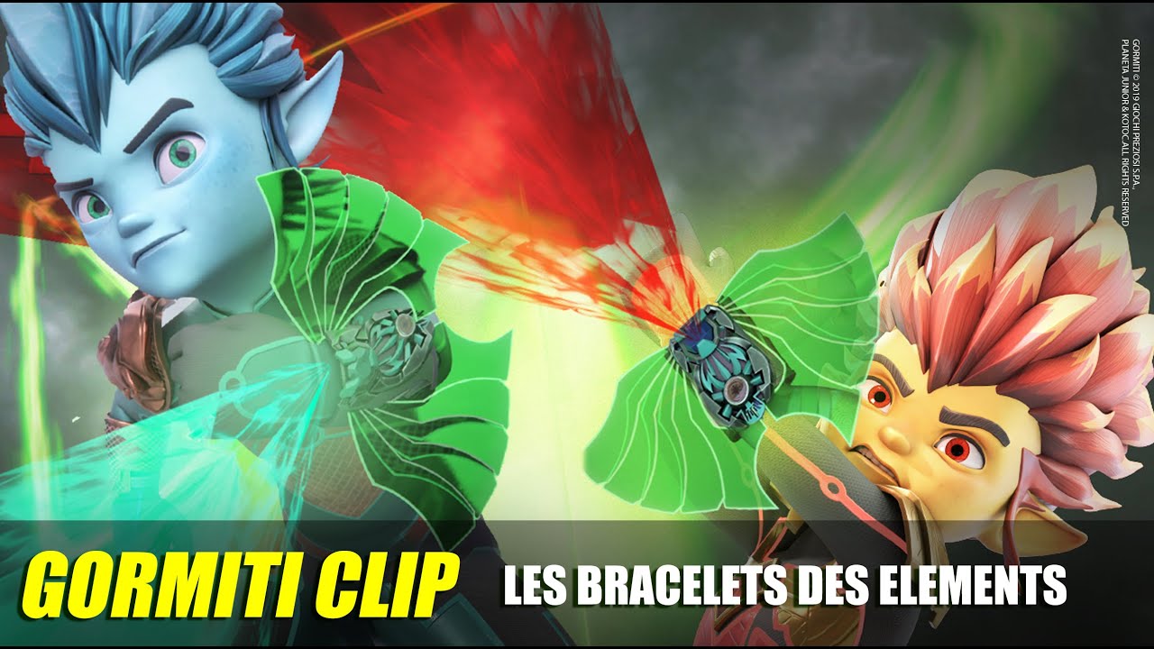 Gormiti Clip / Les Bracelets des éléments
