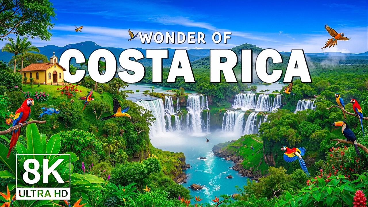 Wonders of Costa Rica &ndash; Explore Volcano Trails, Cloud Forests, Tropical Beaches | Travel Video 4K