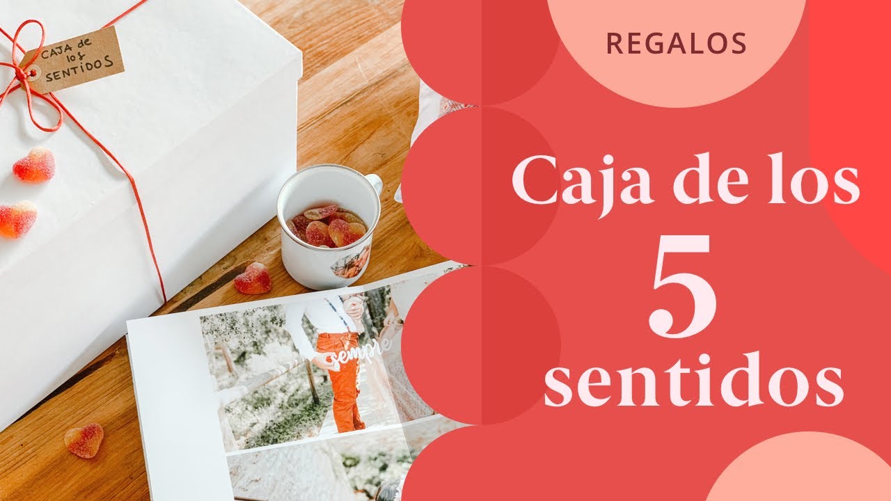 CAJA de los 5 SENTIDOS para mi novio - REGALO para San Valentín ❤️