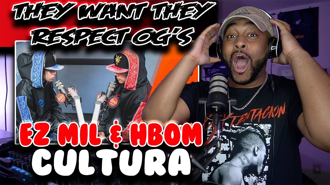 THE OGs GOTTA SHOW RESPECT!! | Ez Mil & HBOM ( Cultura on Wish 107.5 Bus ) | Reaction