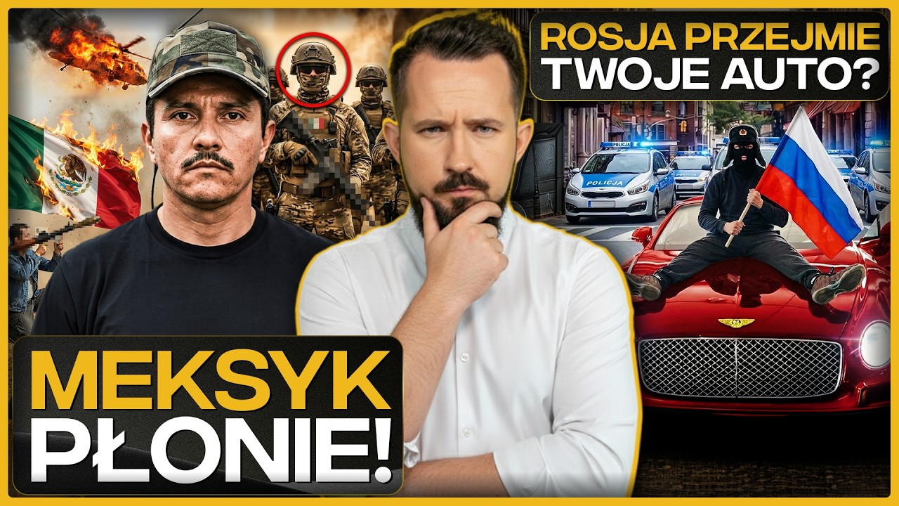 WOJNA na ULICACH MEKSYKU, a ROSJA legalizuje KRADZIEŻ AUT? #BizWeek