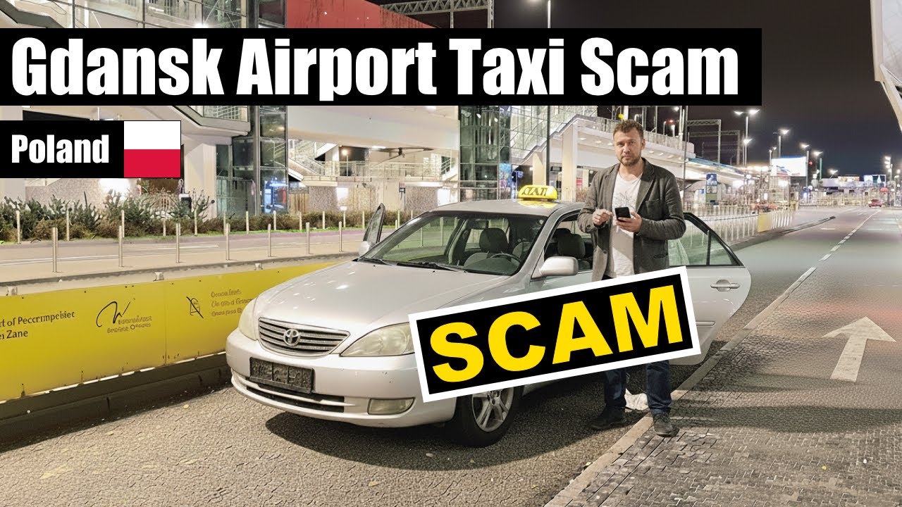 GDANSK AIRPORT TAXI SCAM - Warning, Watch out!