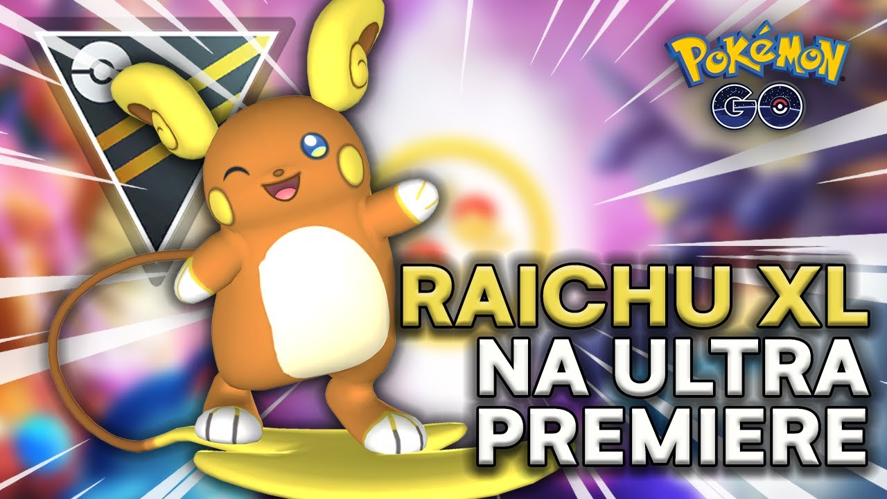 RAICHU DE ALOLA XL DESTRUINDO NA ULTRA PREMIERE