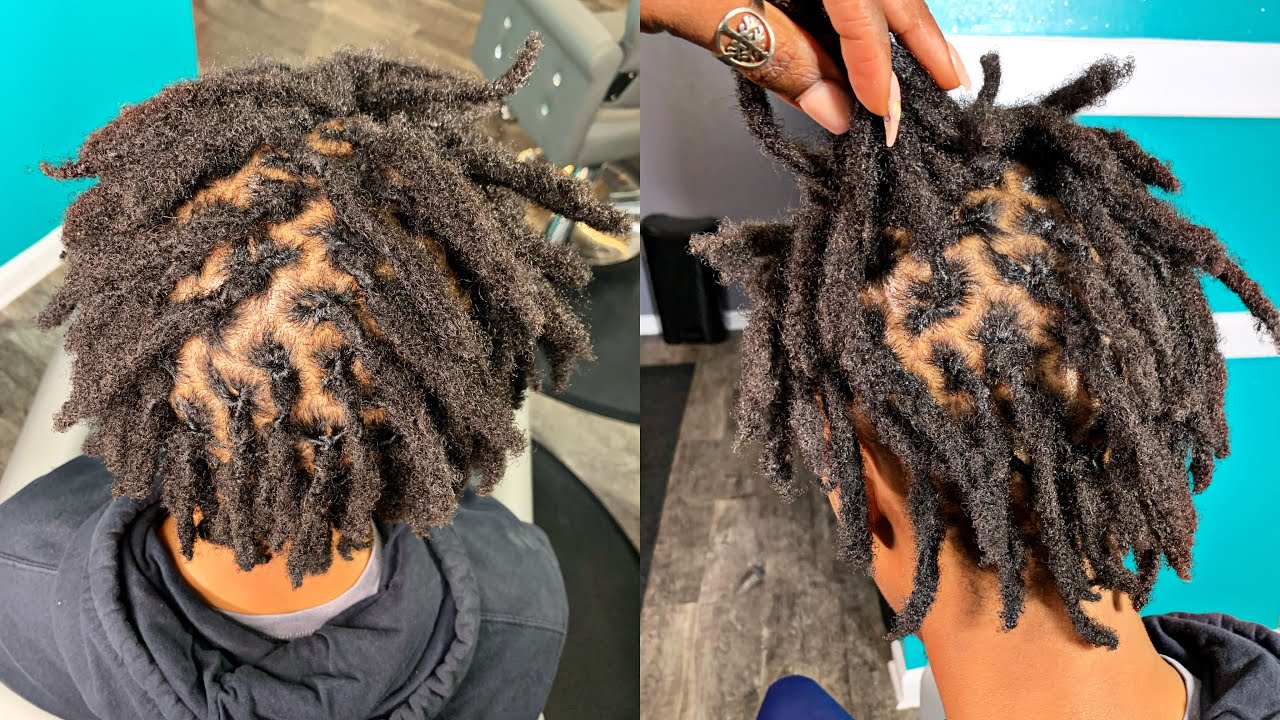 RETWISTING & INTERLOCKING MY DREADLOCKS!!