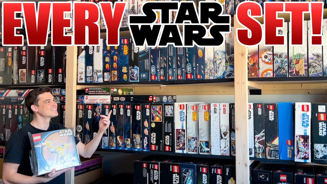 ПОЛНЫЙ ТУР ПО КОЛЛЕКЦИИ LEGO Star Wars! (MandR Vlog)