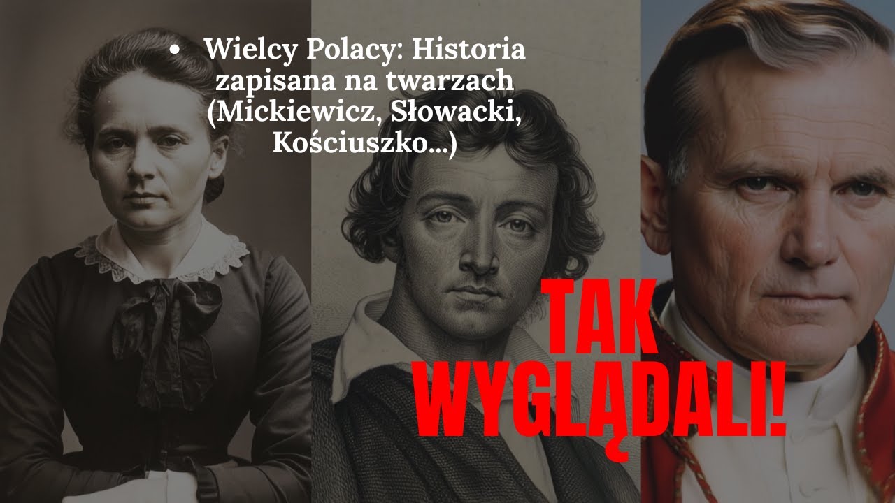 Tak zmieniali się Wielcy Polacy. Niesamowite przemiany! Od młodości do Legendy!