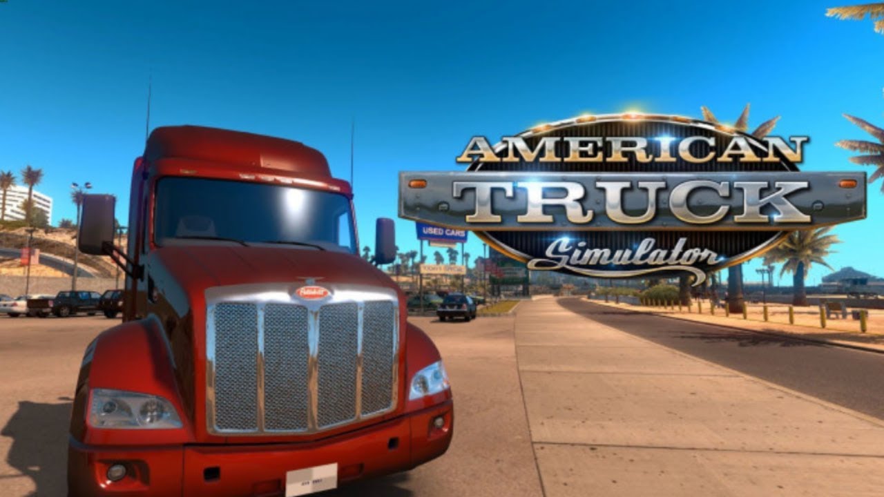 American Truck Simulator ... Stoppin' on the Scales
