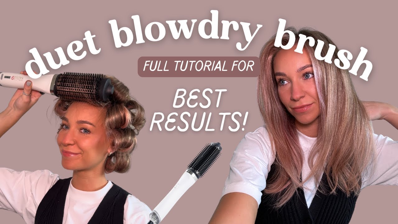 Расческа для сушки феном ghd Duet | Как идеально высушить корни