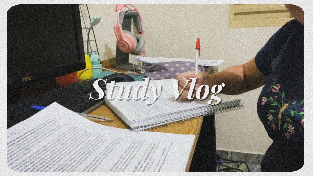 Study Vlog | Estudando para concursos 
